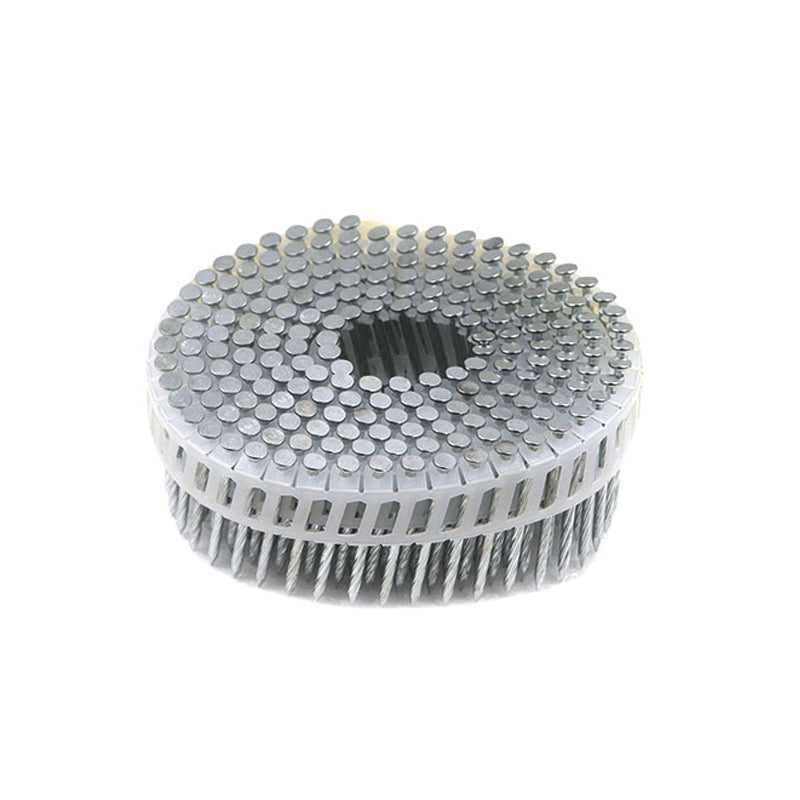 Collated Hardened Coil Nail 15D Electro Galvanised Box 6000, Multiple Sizes