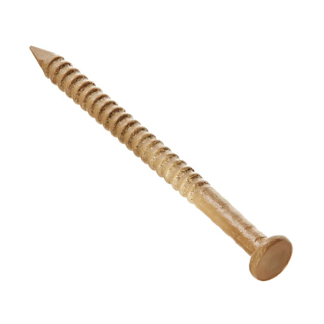 Panel Pins Annular Brown 25 X1.6mm Pack 500g
