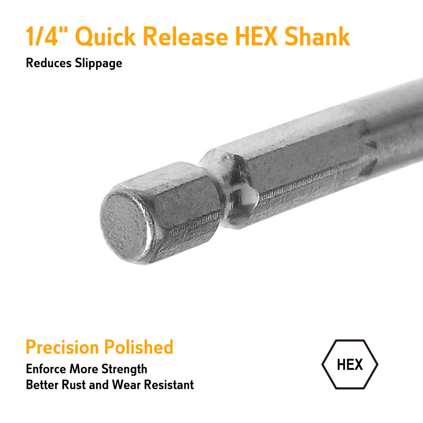 Drill Bits Spade Hex Shank Multiple Sizes