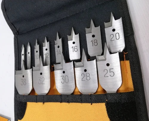 Drill Bits Spade Set 13pcs (6-38mm)