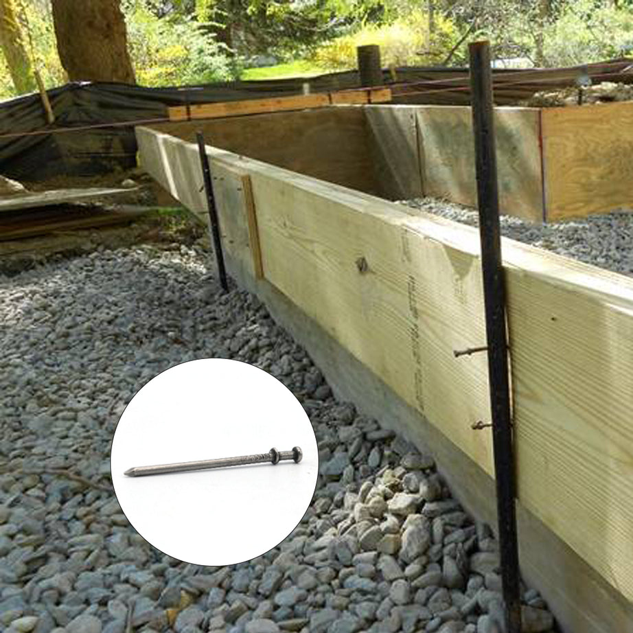 Duplex Formwork Nails Bright Pack 5kg, Multiple Sizes