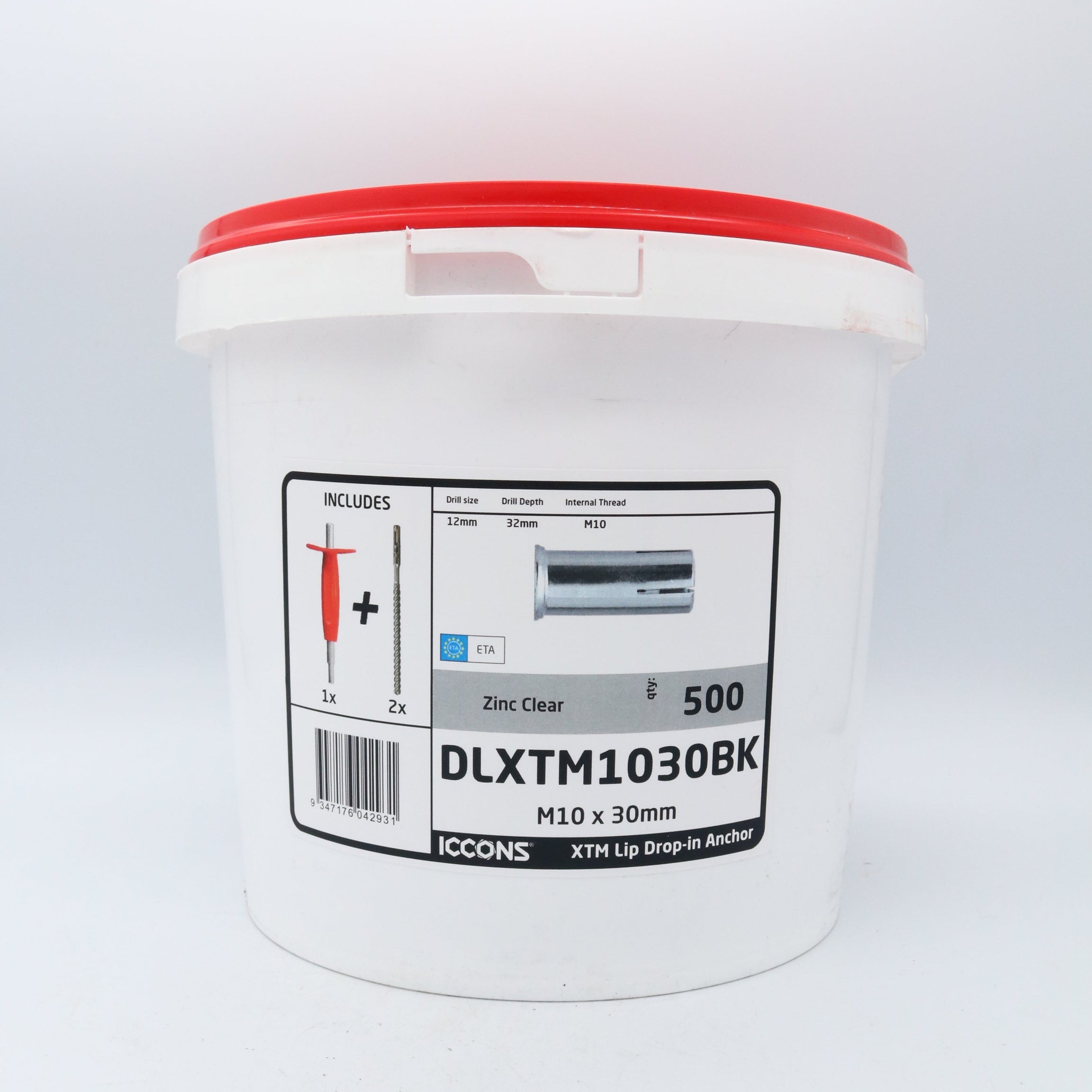 Iccons Drop in Anchor Lipped, Multiple Sizes