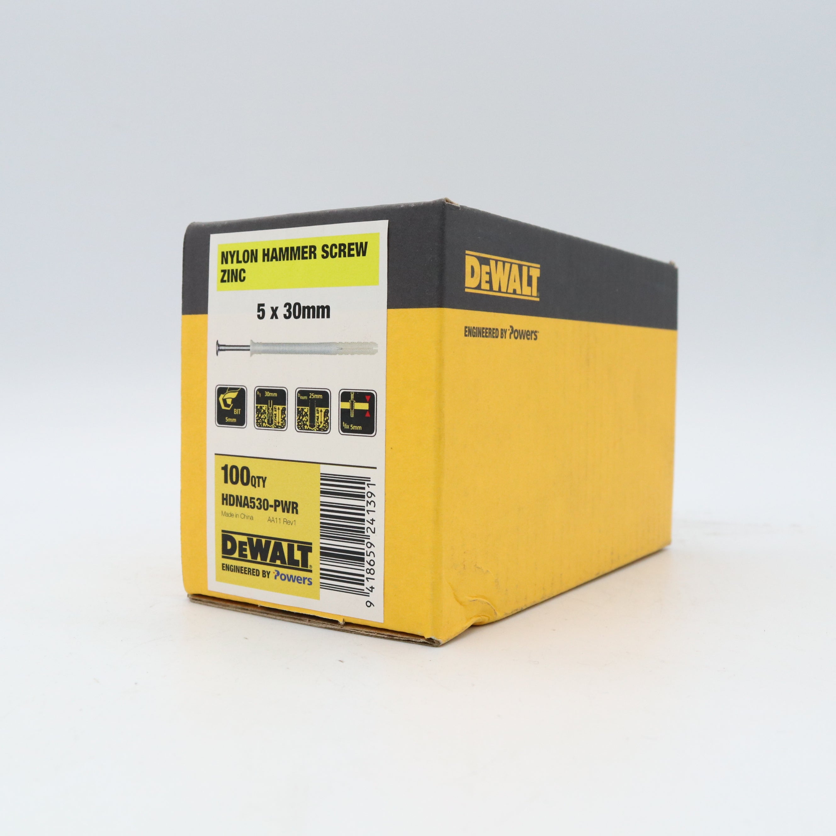 Heavy Duty Nylon Anchor Box100, Multiple Sizes