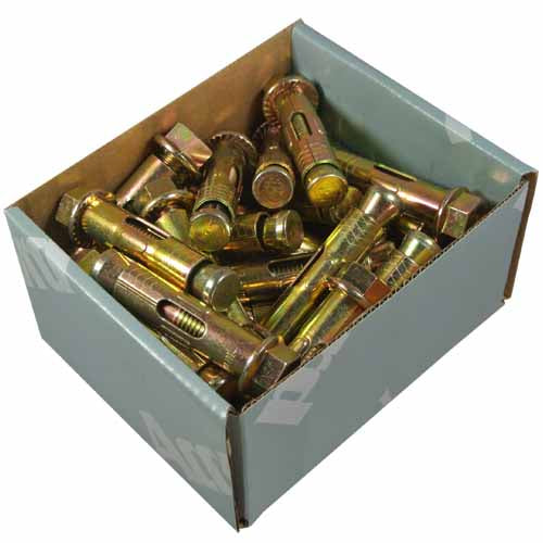 Hex Head Sleeve Anchor Yz, Multiple Sizes