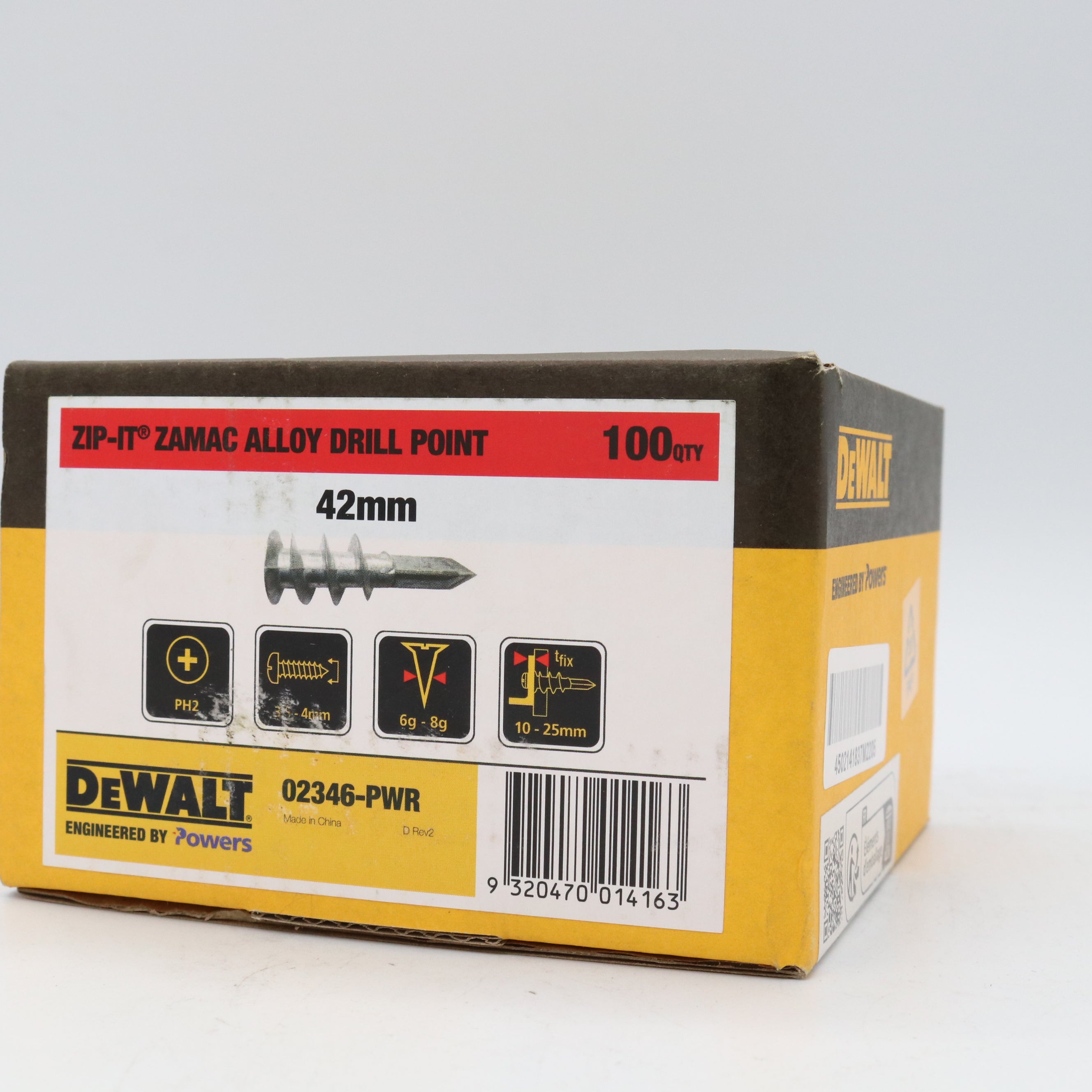 Metal Zip-It Drill Point Box100