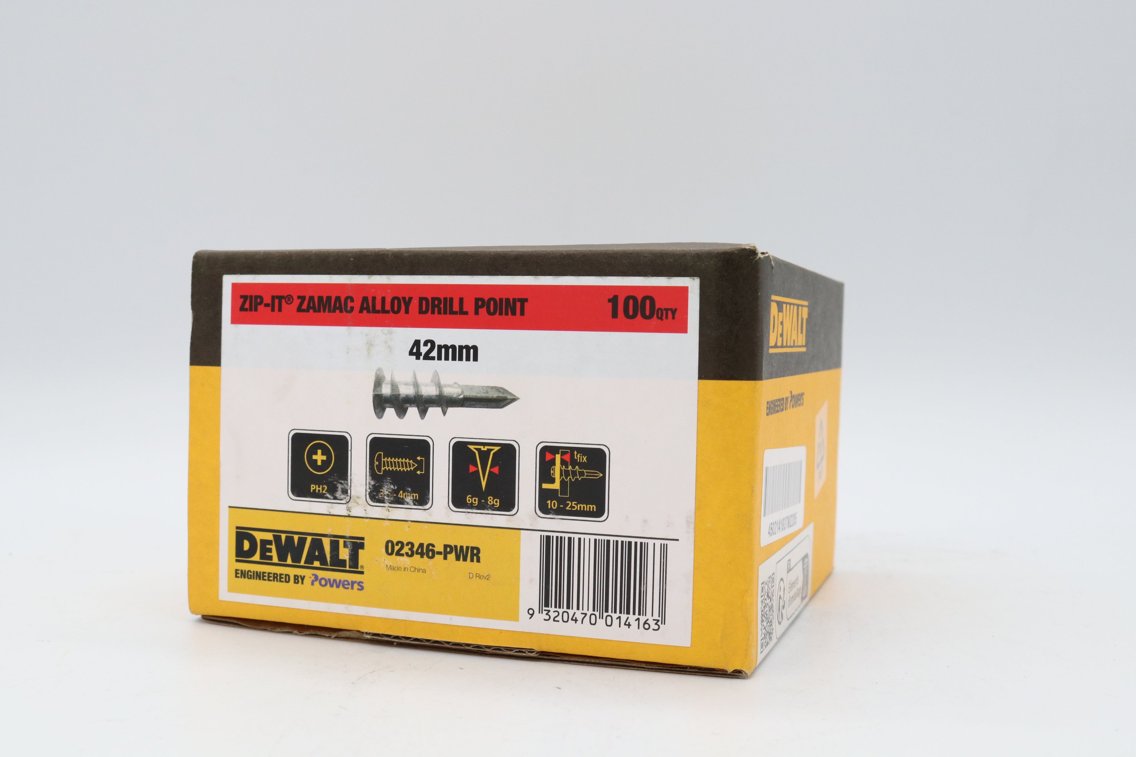Metal Zip-It Drill Point Box100