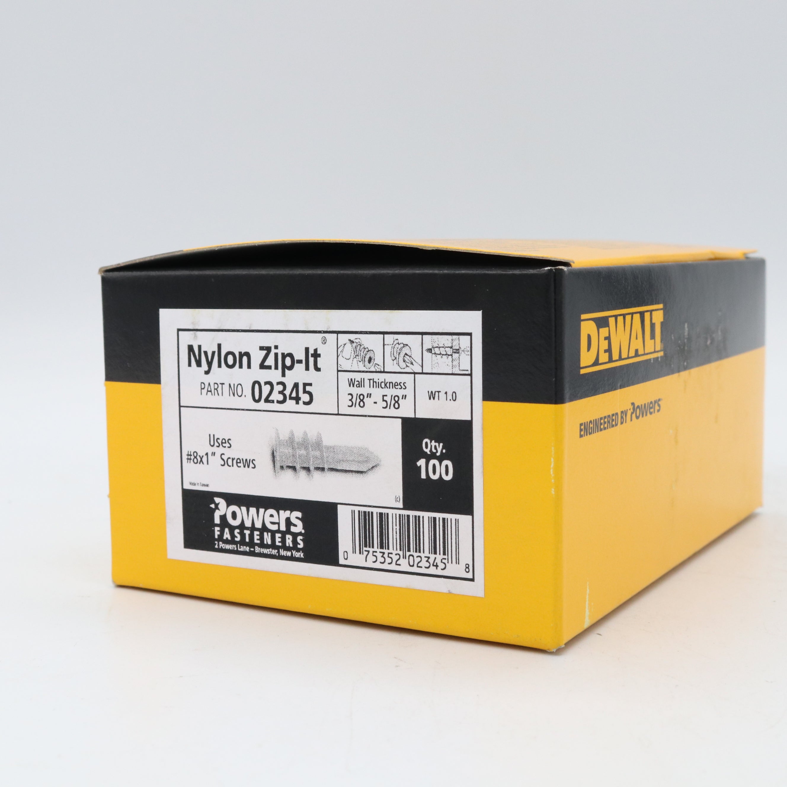 Nylon Zip-It Drill Point Box100