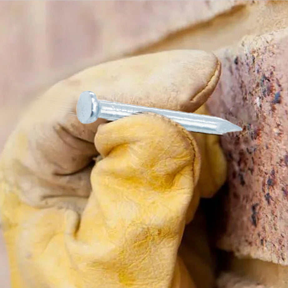 Concrete Nails Zinc Plated, Multiple Sizes