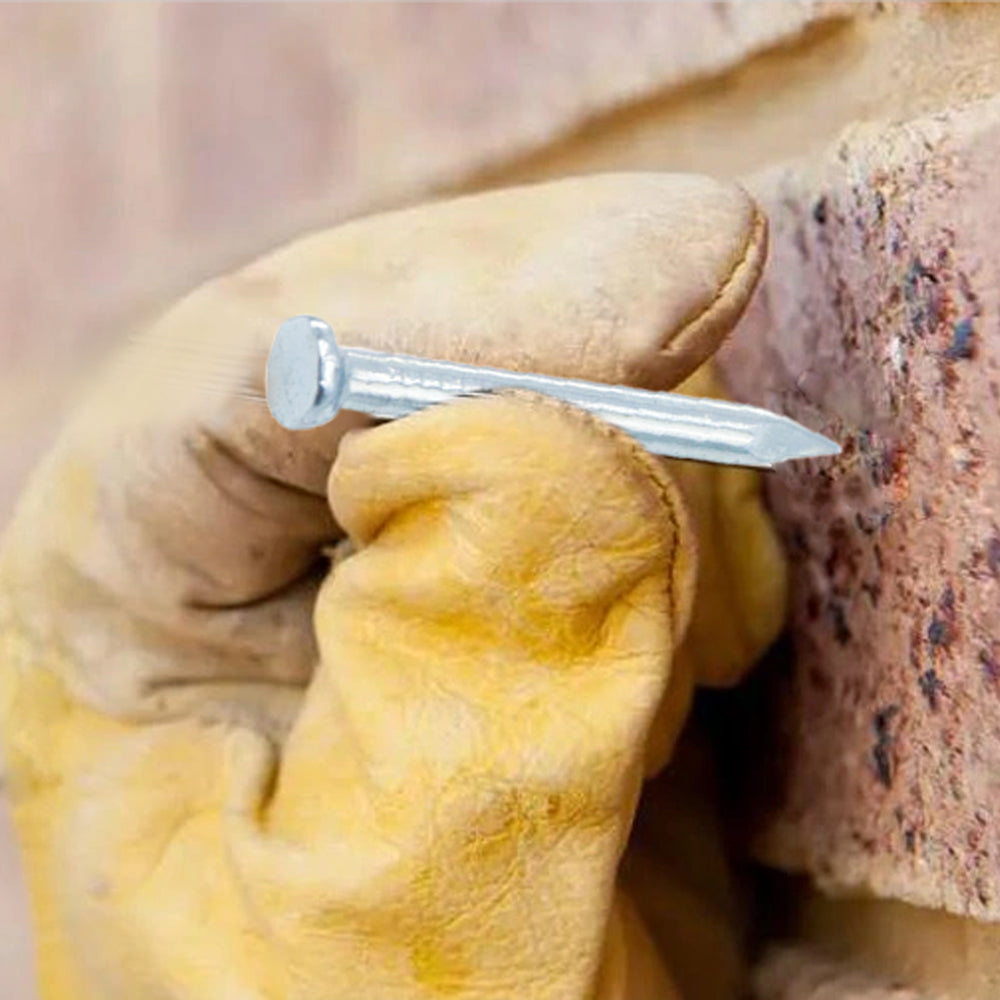 Concrete Nails Zinc Plated, Multiple Sizes