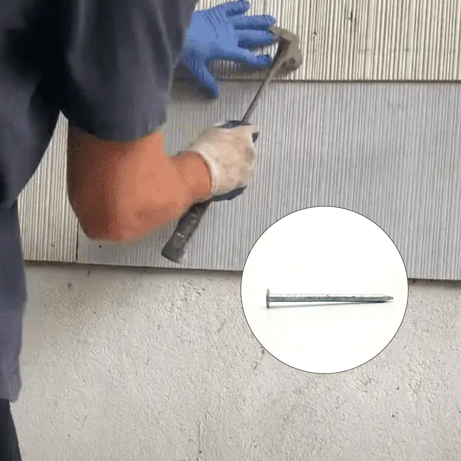 Fibre Cement Nails Galv Pack 5kg, Multile Sizes