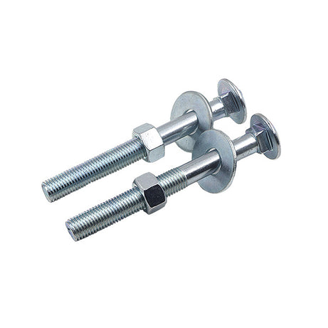 Cup Bolt & Nut & Washers CL4.6 ZP M16 x 150mm Box50