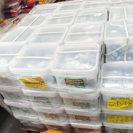 Cup Bolt & Nut & Washers CL4.6 ZP M16 x 150mm Box50