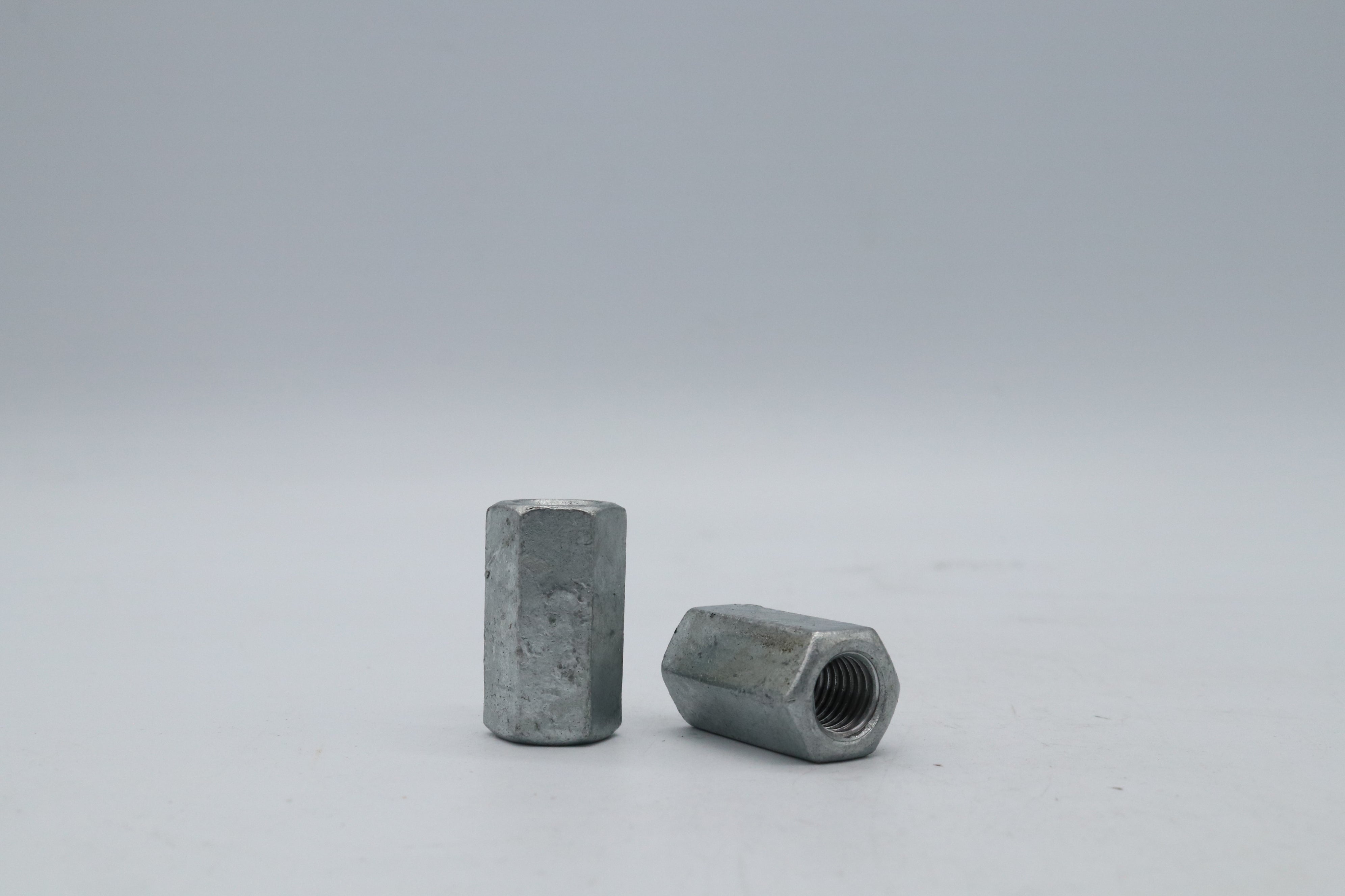 Hex Coupler Nut Hdg M10 to M24, Multiple Sizes