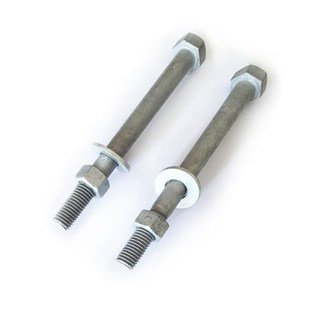 Hex Head Bolt and Nut Set with Washer Cl4.6 HDG M12/M16, Multiple Sizes
