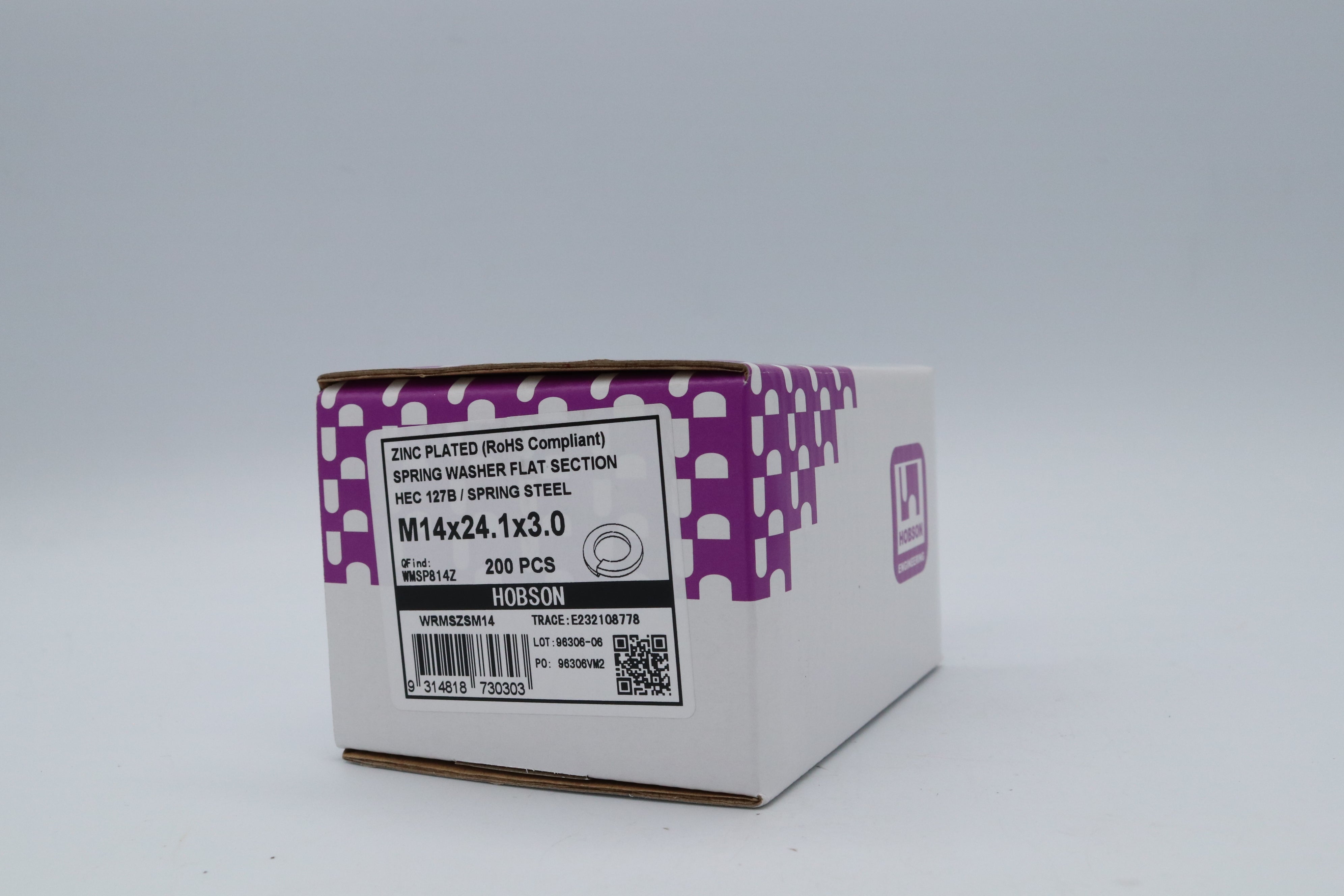 Spring Washer Zinc M6 to M24, Multiple Sizes