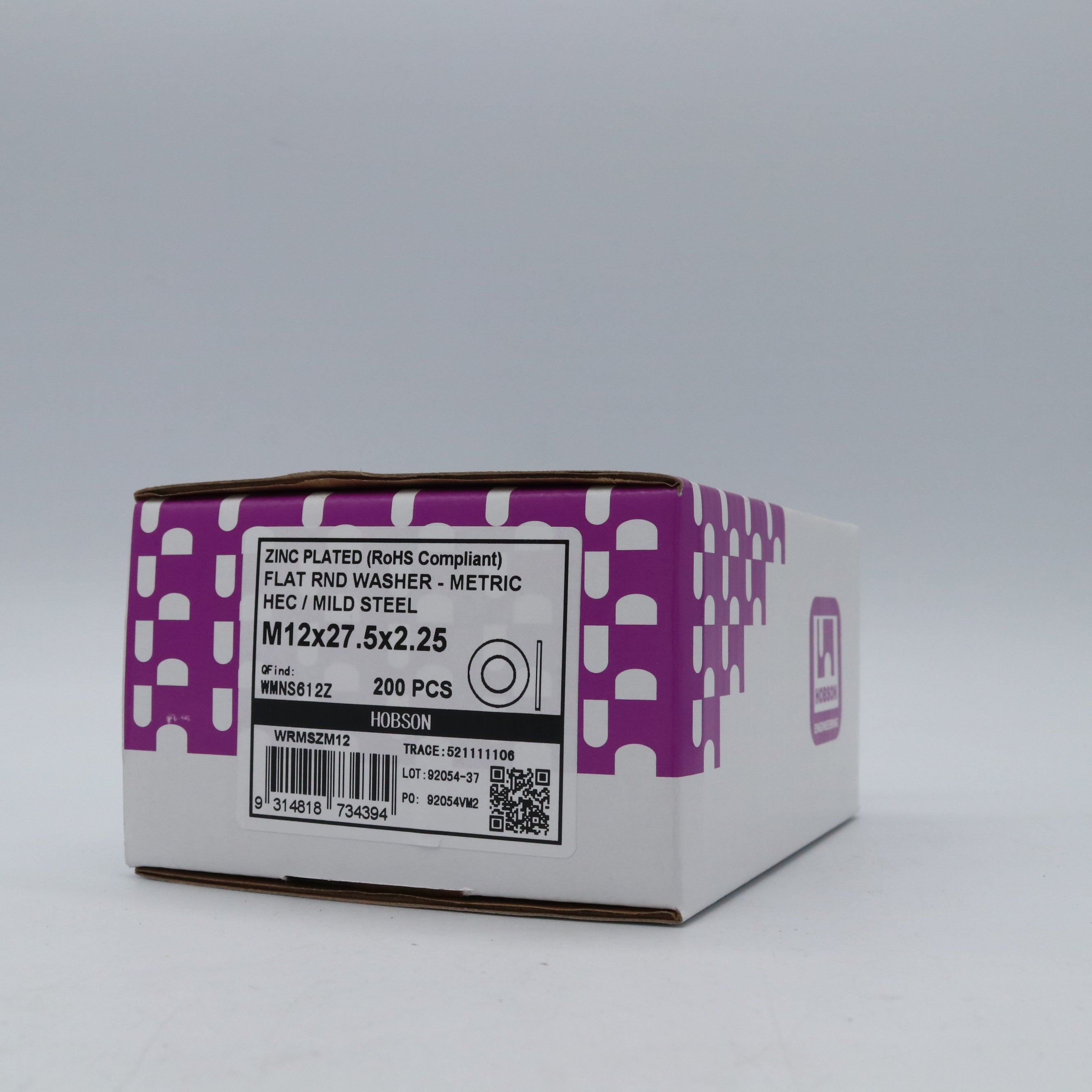 Round Washer Zinc M5 to M24, Multiple Sizes