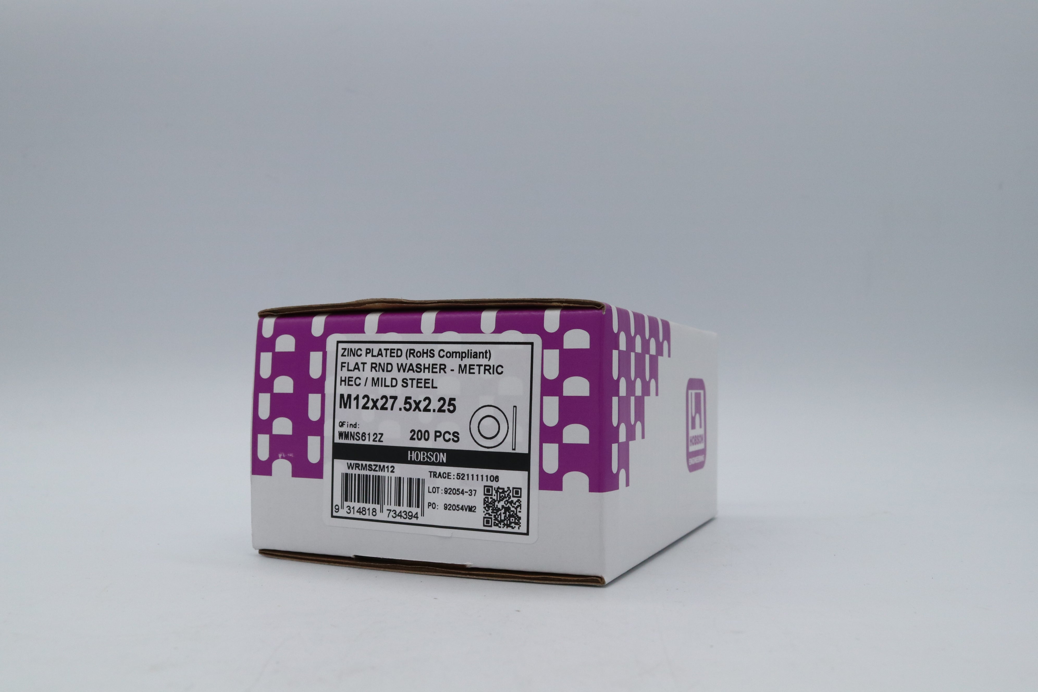 Round Washer Zinc M5 to M24, Multiple Sizes