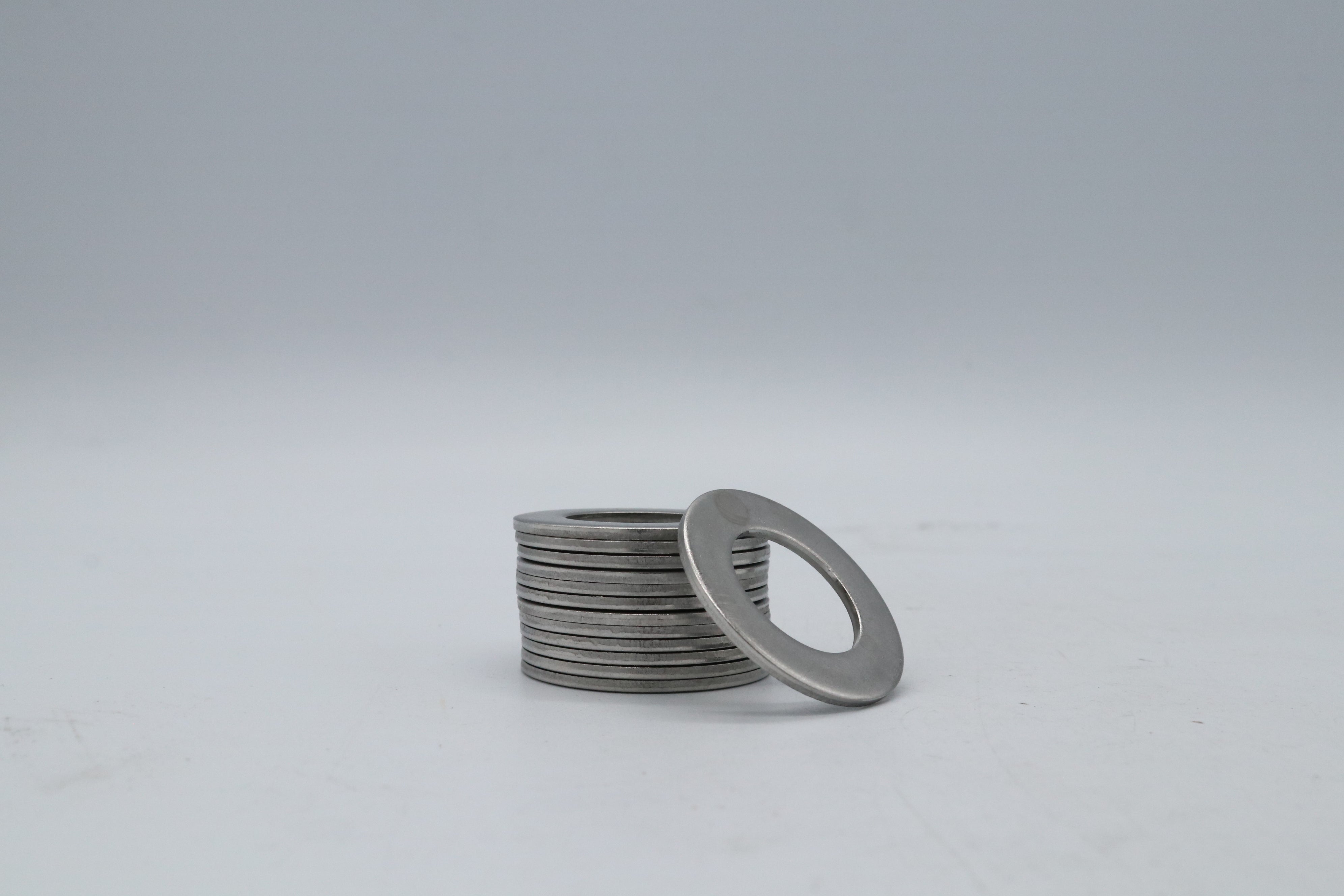 Round Washer S304 M5 to M30, Multiple Sizes