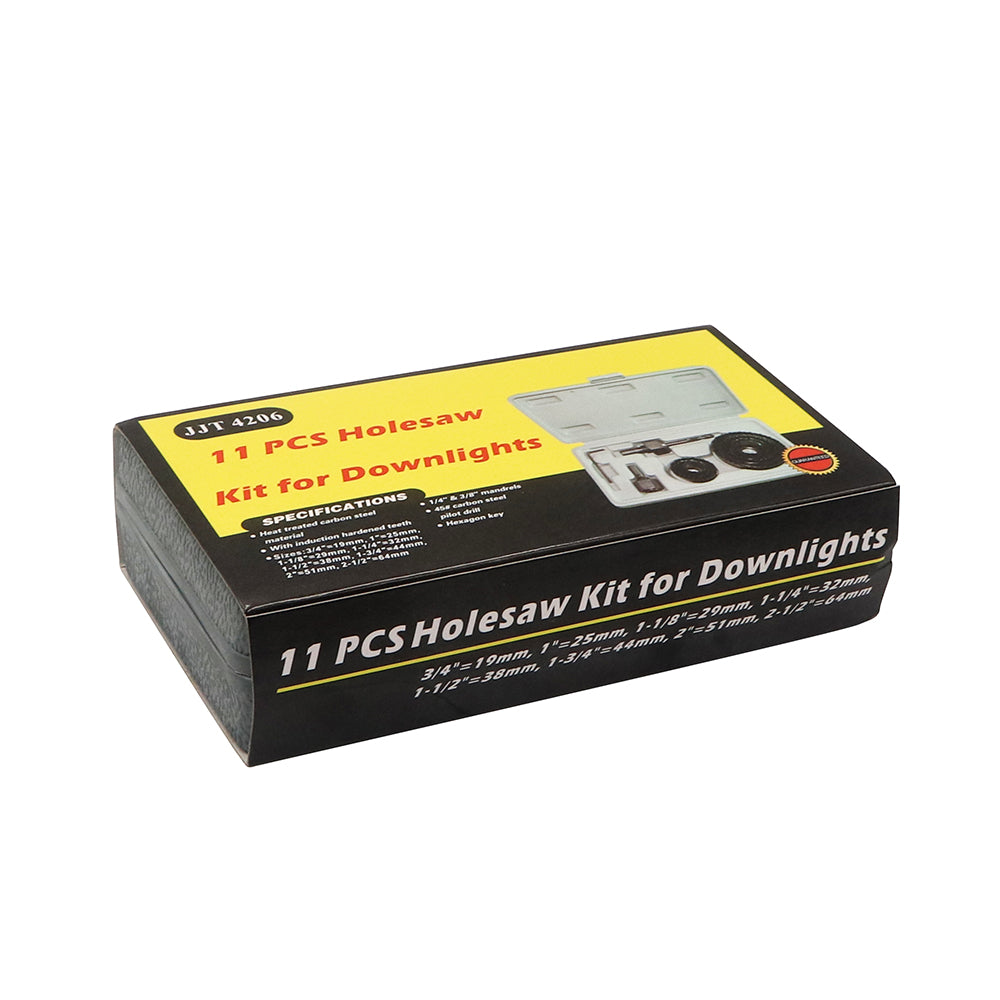 Holesaw Kit 19-64mm 11pcs