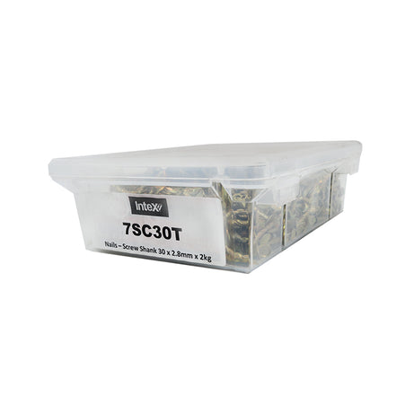 Plasterboard Nails Screw Shank 2.8x30mm Pack 2kg