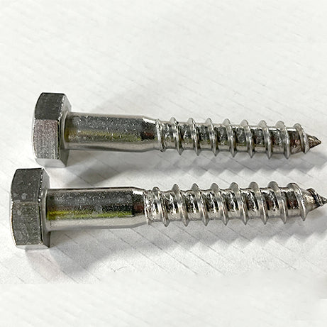 HOBSON Coach Screw Hex S316 M8 To M16, Multiple Lengths