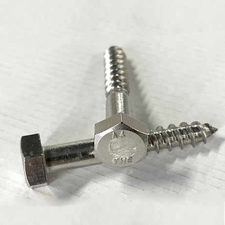 HOBSON Coach Screw Hex S316 M8 To M16, Multiple Lengths