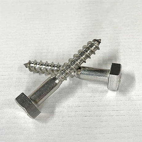 HOBSON Coach Screw Hex S316 M8 To M16, Multiple Lengths