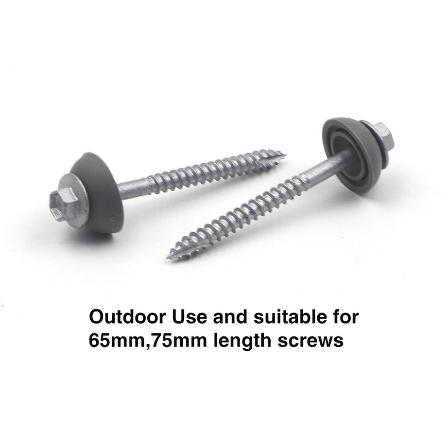 Epdm Washer Polycarb 25mm Pack 50