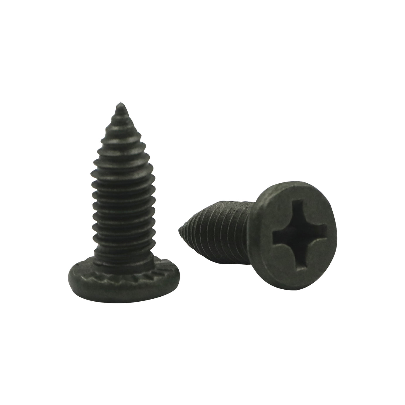 Screw Needle Point Flat Serration Head C3 M6-24x15mm Box1000