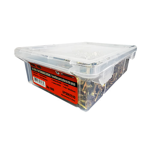 SD Screw Bugle Zinc Yellow #6 Multiple Sizes