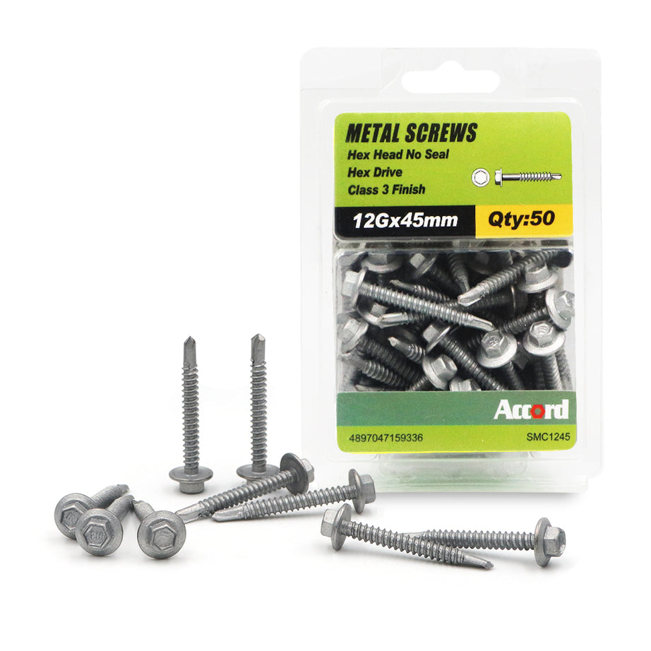 SD Screw Hex Coarse C3 Multiple Sizes