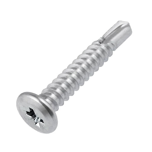 SD Screw Mush Head Coarse 304ss 12-14x38mm Box500
