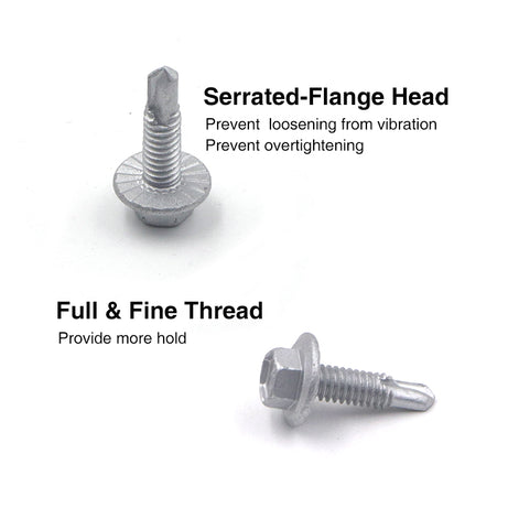 SD Screw Hex Fine C3 Multiple Sizes