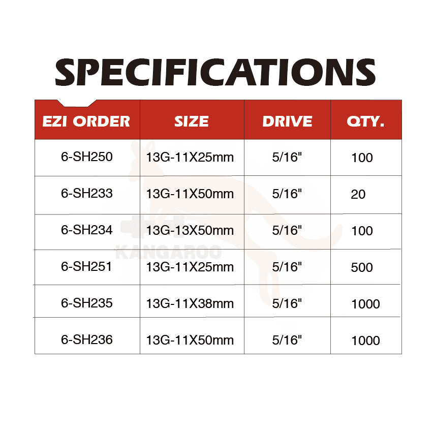 SD Screw Hex Metal/Timber Washered C4 Multiple Sizes