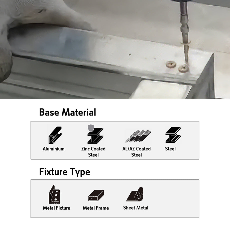 SD Screw Micro Flathead C3 #10 Multiple Sizes