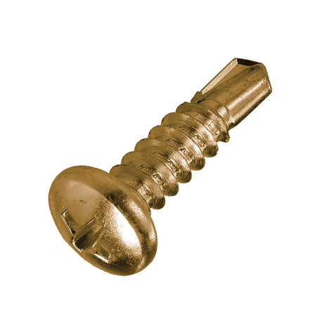 Sd Screw Pan Coarse Zinc Yellow Multiple Sizes
