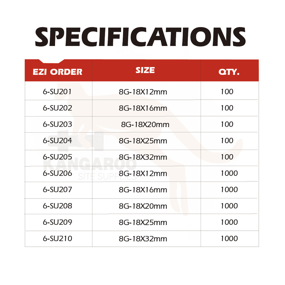 SD Screw Button C3 #8 Multiple Sizes