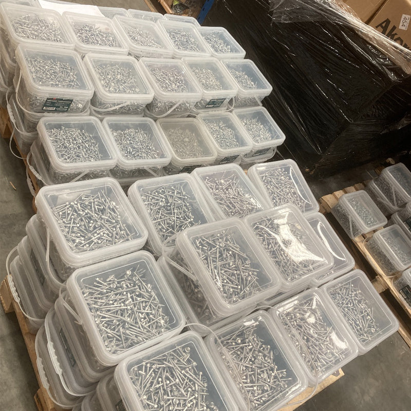 Screw T17 HX Dacromet #12, #14 Multiple Sizes