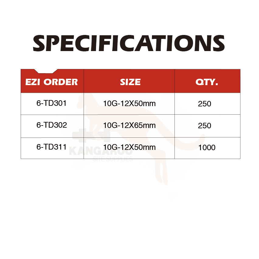 T17 Screw Timber Decking CSK SQ2 304SS #10