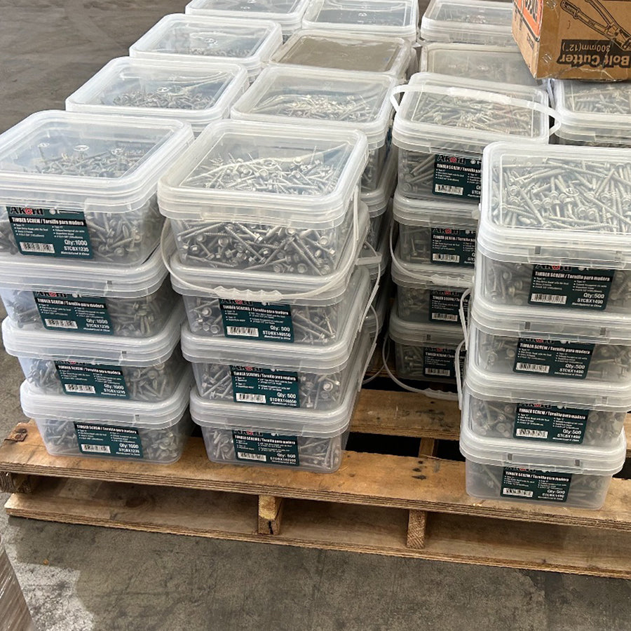 T17 Screw Hex Head C3 #10, #12, #14 Multiple Sizes