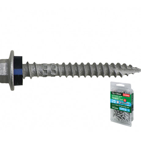 ICCONS T17 Screw Hex Top Grip C4 #12 Multiple Sizes