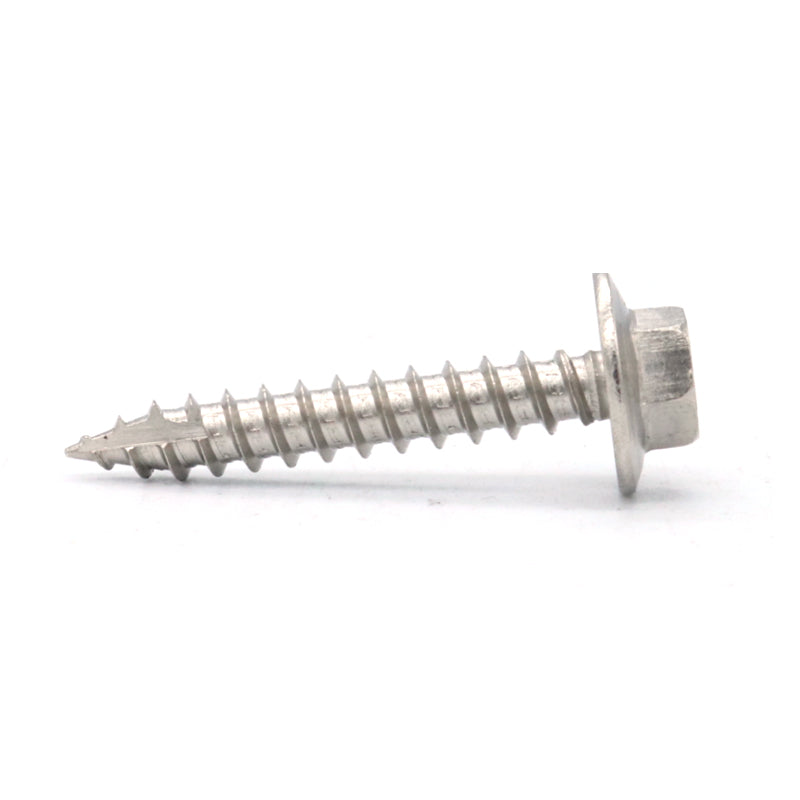 T17 Screw Hex SS316 #12, #14 Multiple Sizes