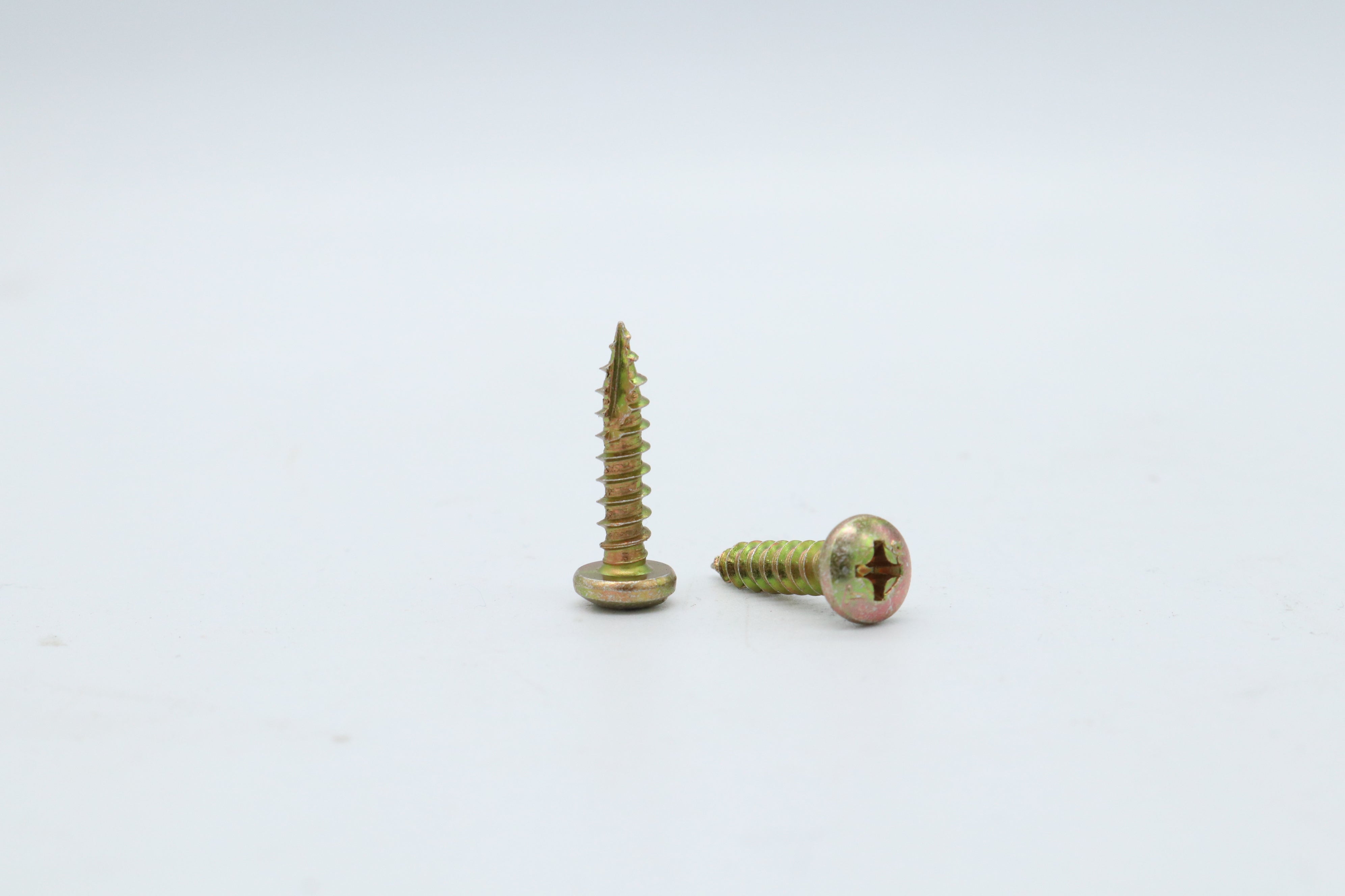 T17 Screw Pan Head ZY #8 Box1000, Multiple Sizes