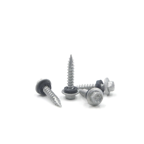T17 Screw Hex Head Washered C3 #10, #12, #14 Multiple Sizes