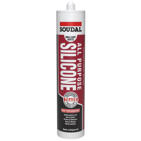 Soudal All Purpose Silicone 300ml, Multiple Colors