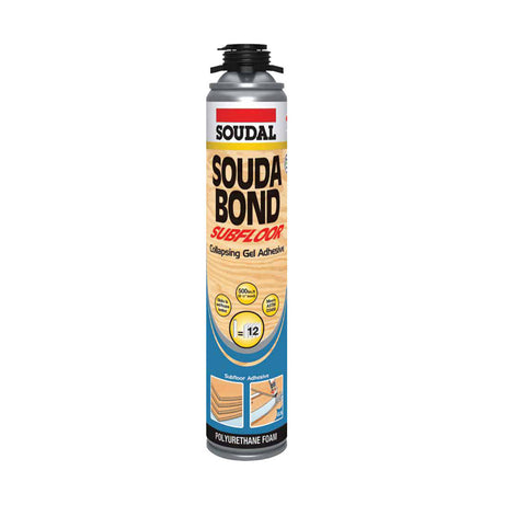 Soudal 137642 Soudabond Subfloor Adhesive Gun (Screw Top) 836ml