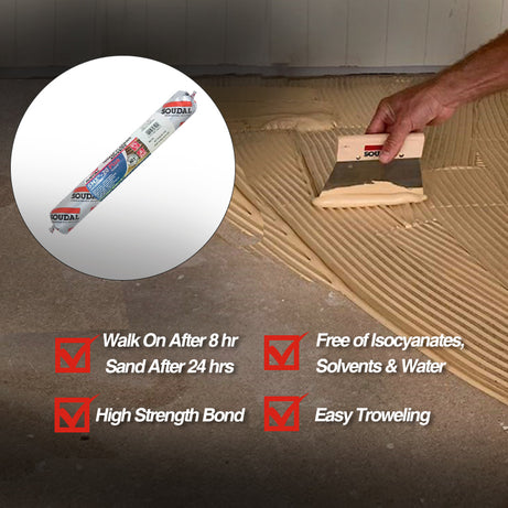 Soudal Smx 20 Plus Floor Adhesives 600ml