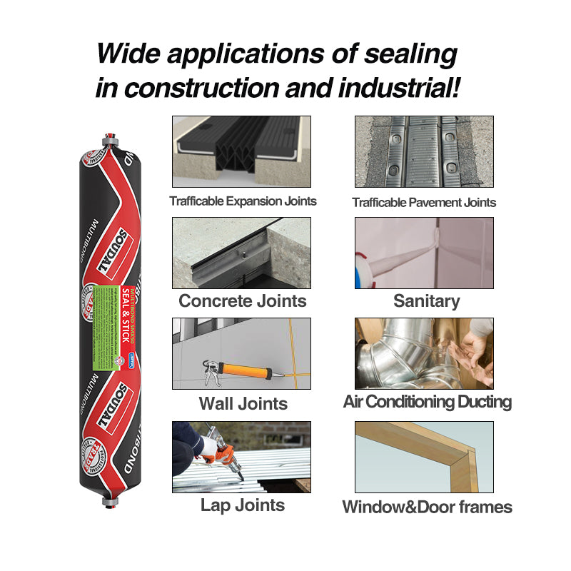 Soudal Multibond Smx50 - Seal & Stick FC 600ml, Multiple Colors