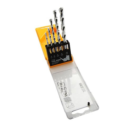 Drill Bit Set Masonry 4x75-10x120 5pcs