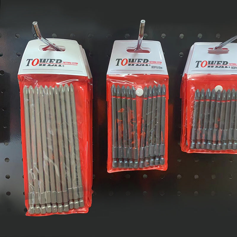 Drive Bits Phillips Magnetised Pack 10, Multiple Sizes